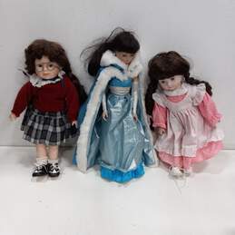 Heritage Mint, Playmates, & A Porcelain Doll Assorted 3pc Bundle