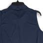 NWT Womens Navy Blue Dri Fit Collared Sleeveless Golf Polo Shirt Size XL image number 4