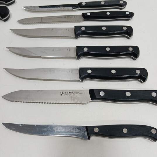 J.A. Henckels 18pc Knife Set w/Knife Block image number 2