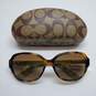 AUTHENTICATED COACH L039 ANNETTE TORTOISE SUNGLASSES image number 1