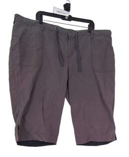 Women's Flat Front Slash Pocket Hiking Athletic Shorts Size 2X