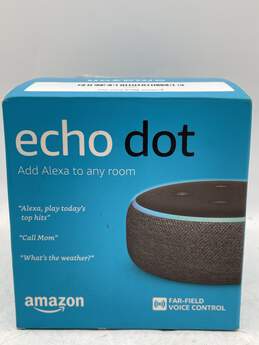 Amazon Black Echo Dot 3rd Gen C78MP8 Alexa Smart Speaker E-05557657-H