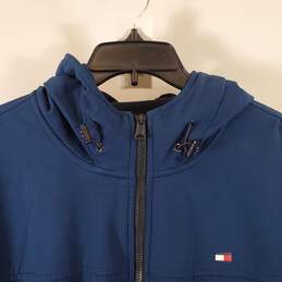 Tommy Hilfiger Men's Blue Full Zip-Up Sweater SZ XL alternative image