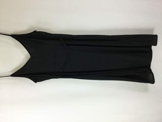 H&M Women Dress Sleeveless Black L image number 2