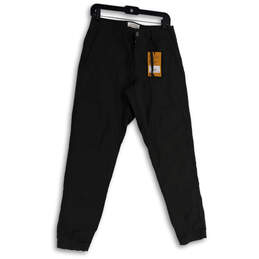 NWT Mens Gray Flat Front Stretch Pockets Tapered Leg Hiking Pants Sz 30x32