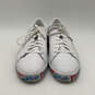 Mens Basket X Pepsi II 368463 02 White Lace Up Low Top Sneaker Shoes Sz 12 image number 2