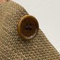 Mens Brown Long Sleeve Flap Pockets Notch Lapel Three Button Blazer Sz 50R image number 5