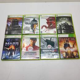 Lot of Xbox 360 Games - Mass Effect, Dragon Age Origins, Fallout 3