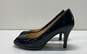 Cole Haan Patent Leather Peep Toe Pump Heels Shoes Size 8.5 B image number 3