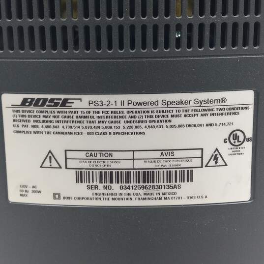 Bose PS3-2-1 II Powered Speaker System & AV3-2-1II Media Center image number 8