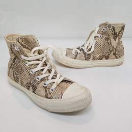 Converse Unisex Snake Print Chuck Taylor High Top Sneakers Youth M4.5/W6.5