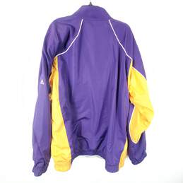 LA Lakers Men Purple/Yellow Jacket Sz XL alternative image