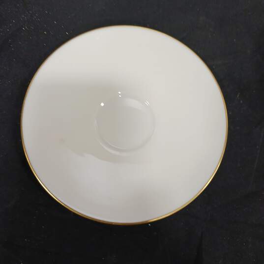 Vintage Lenox Cream Colored Ceramic Cup & Saucer image number 6