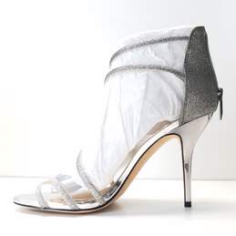Imagine Vince Camuto Ranee Women's Heels Silver Glitter Size 9M alternative image