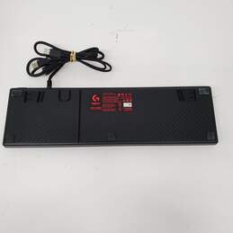 Logitech G413 Carbon Backlit Gaming Black Keyboard w USB Connectors / Untested alternative image