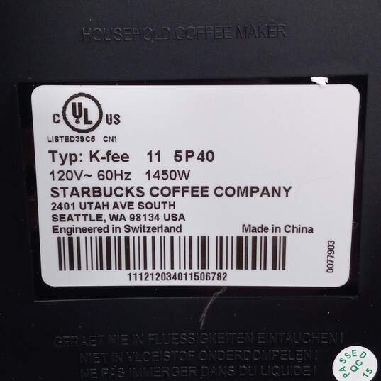 K-Fee Verismo Starbucks Pod Coffee Maker IOB image number 9