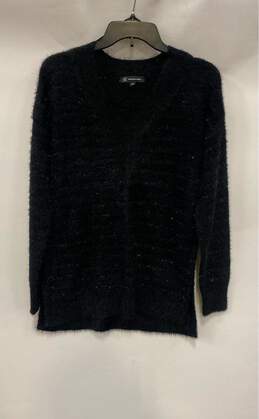 International Concepts Black Long Sleeve Sweater - Size X Small NWT