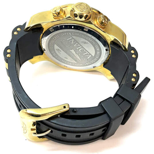 Designer Invicta 6981 Adjustable Strap Chronograph Dial Analog Wristwatch image number 3