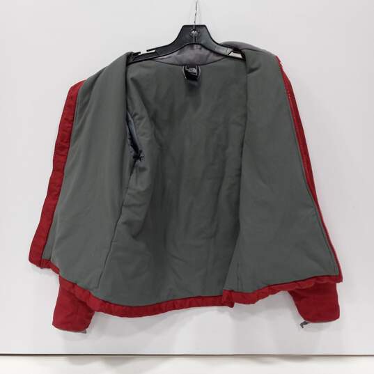 Women's Red The North Face Jacket Size M image number 3