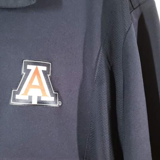 Mens Dri-Fit Arizona Wildcats Basketball Short Sleeve Pullover Polo Shirt Sz XL image number 3