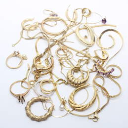14K Gold with Accents Scrap Lot - 33.25g