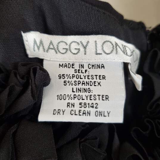 Maggy London Women's Black Mini Dress SZ 6 image number 5