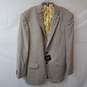 Indochino Beige Long Sleeve Men's Button Up Blazer Jacket NWT image number 1
