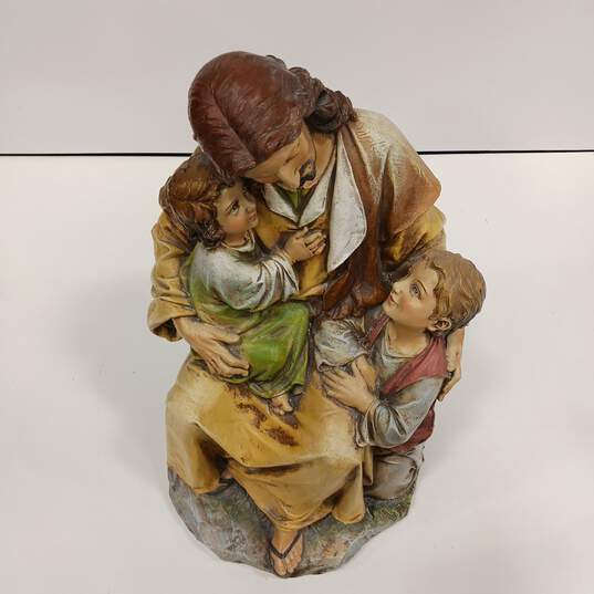Statue of Jesus Holding Children image number 7