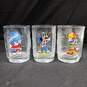 Bundle of 3 2000's McDonalds Mickey Mouse Glass image number 1