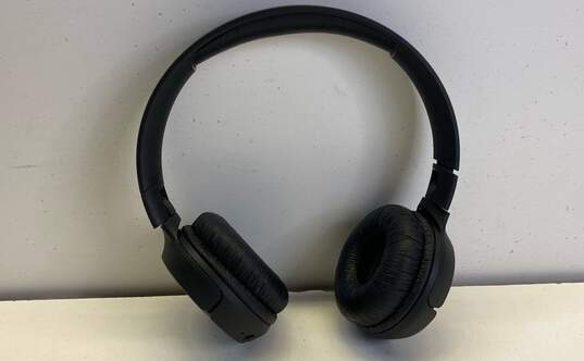 JBL Tune 510BT Wireless Bluetooth On-ear Headphones- Black image number 1