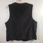 NWT Mens Cotton Sleeveless Button Front Vest Size Large image number 2