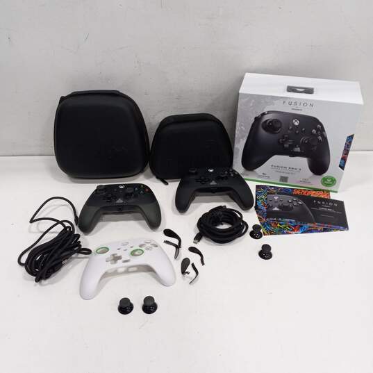 2 Fusion Pro 3 Microsoft Xbox Controllers image number 1