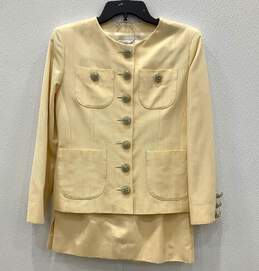 Yves Saint Laurent Encore Vintage Skirt & Jacket Suit Set alternative image