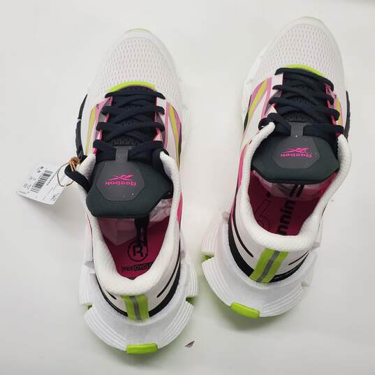 Reebok Women's FloatZig 1 White/Pink Running Shoes Size 8.5 NWT image number 5