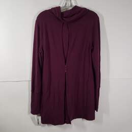 NWT Womens Cowl Neck Drawstring Long Sleeve Pullover Sweater Size Medium alternative image