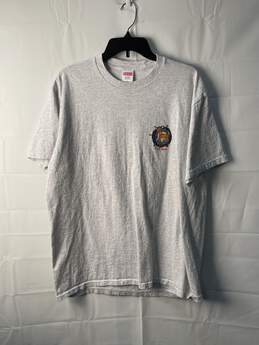 Supreme Short Sleeve Gray T-Shirt Size L