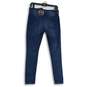 NWT Womens Blue Denim Stretch 5-Pocket Design Skinny Leg Legging Jeans Size 8S image number 2