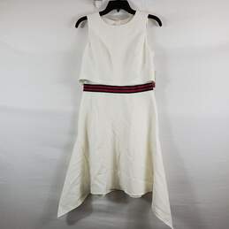 Julia Jordan Women Ivory Sleeveless Dress Sz 4 NWT