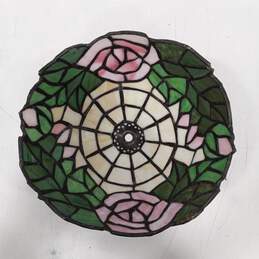 Tiffany Small Stained Glass Lamp Shade alternative image