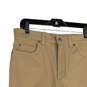 Mens Khaki Denim Medium Wash 5 Pocket Design Straight Leg Jeans Size 32x30 image number 1