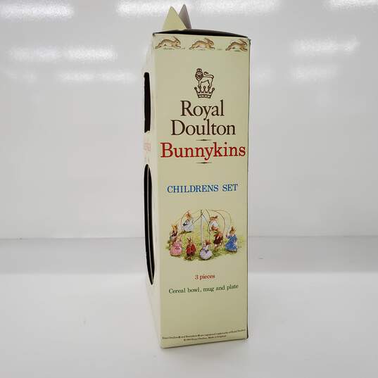 Royal Doulton Bunnykins 3-Piece Children's Dish Set image number 6
