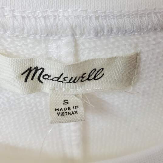 Madewell White Pullover Sweatshirt Women's Small image number 3