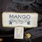 Mango Women Brown Leather Jacket XS image number 3