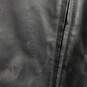 Covington Men Black Leather Jacket XXL image number 6