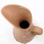 Vintage MCM Royal Haeger Pottery Sandy Beige 18in. Pitcher Vase w/ Handle image number 4