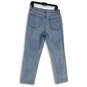 Womens Blue Medium Wash Pockets Stretch Denim Straight Leg Jeans Size 28 image number 2
