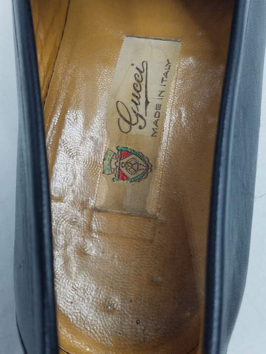 Authentic Gucci 1953 Horsebit Black Loafer M 10M image number 8