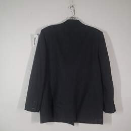 Womens Wool Double Breasted Notch Lapel Long Sleeve Blazer Jacket Size 12 alternative image