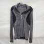 Lululemon Women's Athletica Heather Gray Run Your Heart Out Pullover Size SM image number 1