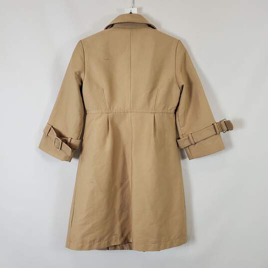 Kenneth Cole Women's Tan Coat SZ XS image number 7